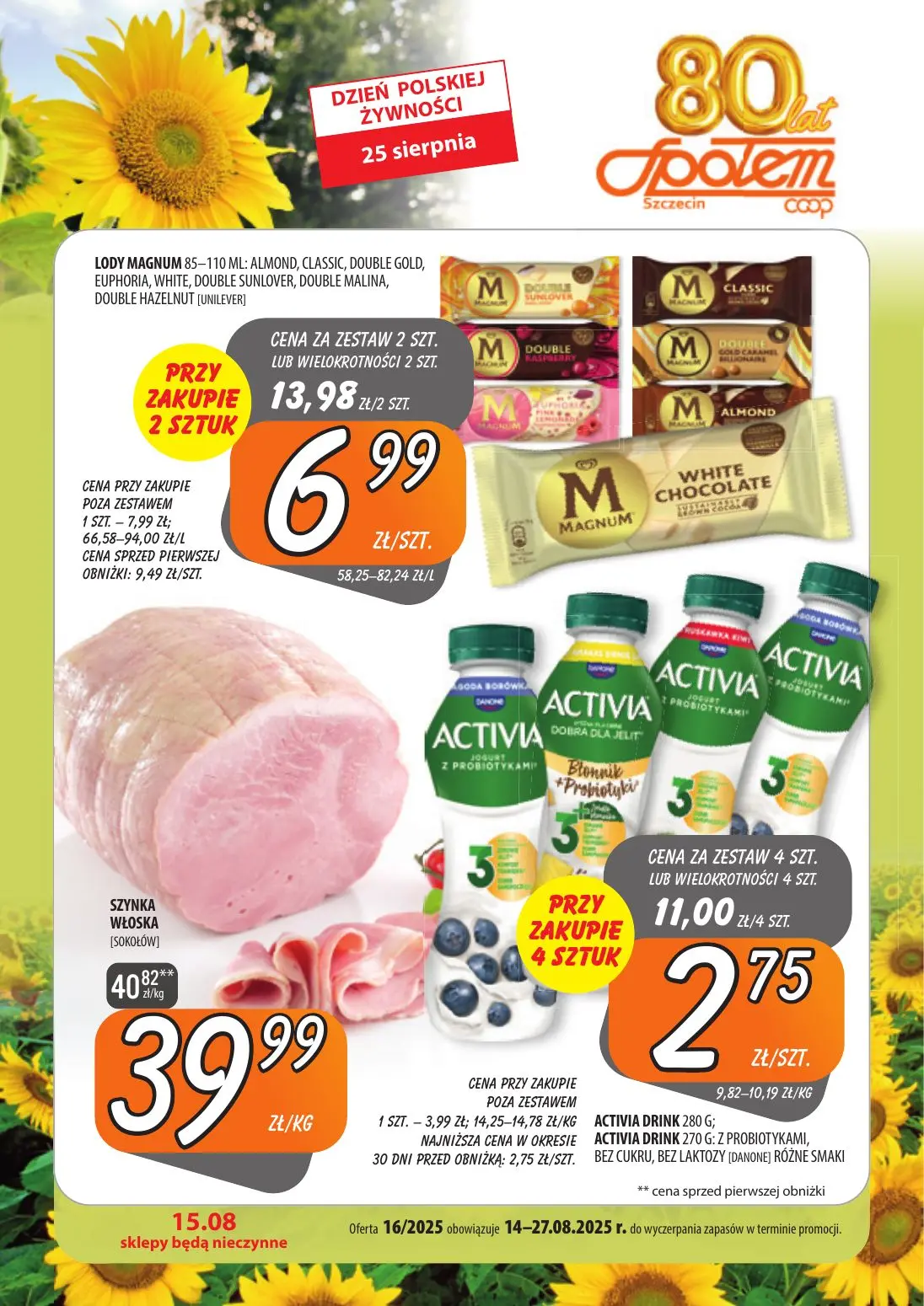 gazetka promocyjna Społem Szczecin - Strona 1