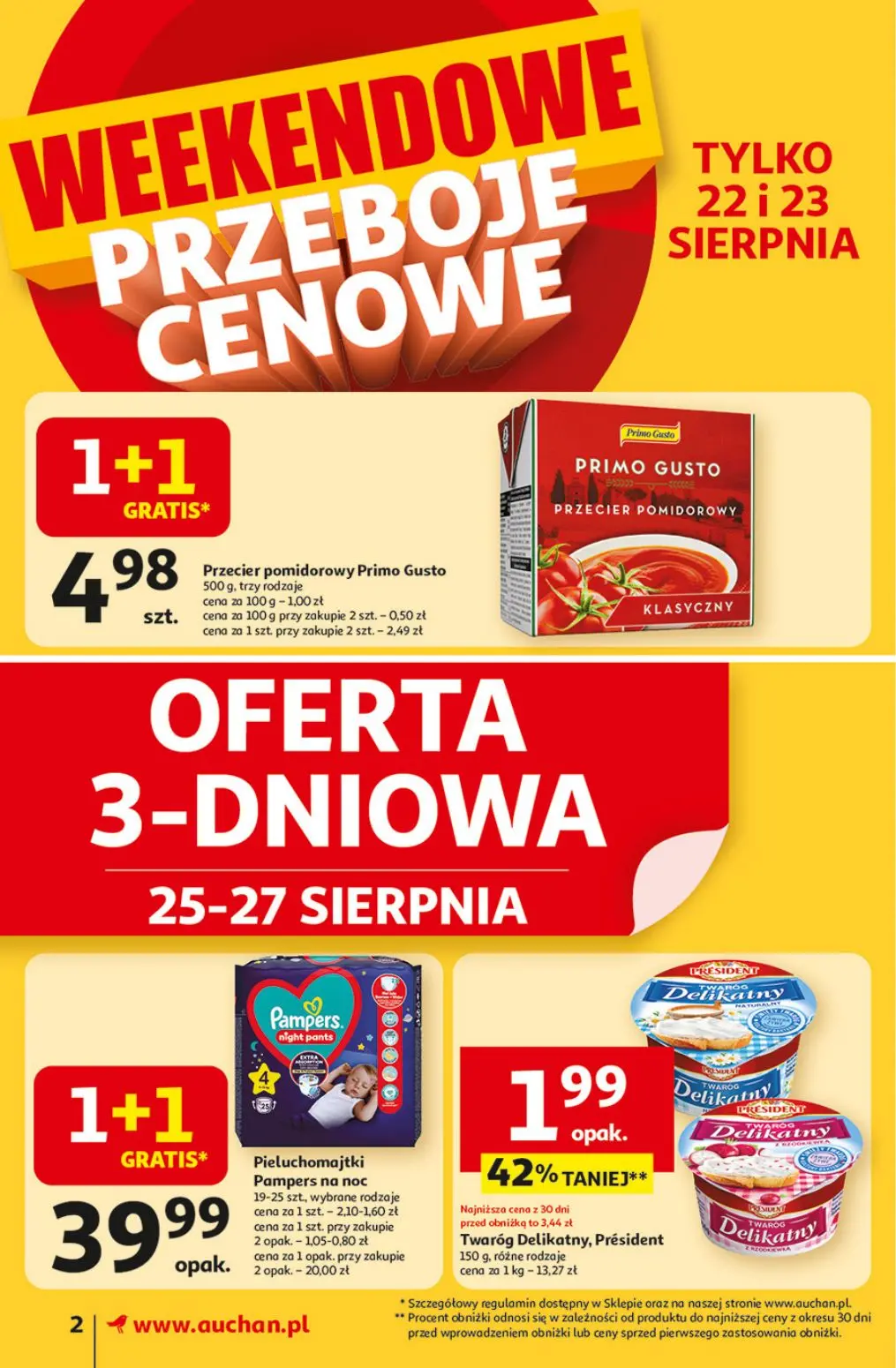 gazetka promocyjna Auchan Supermarket Odlotowe ceny - Strona 2