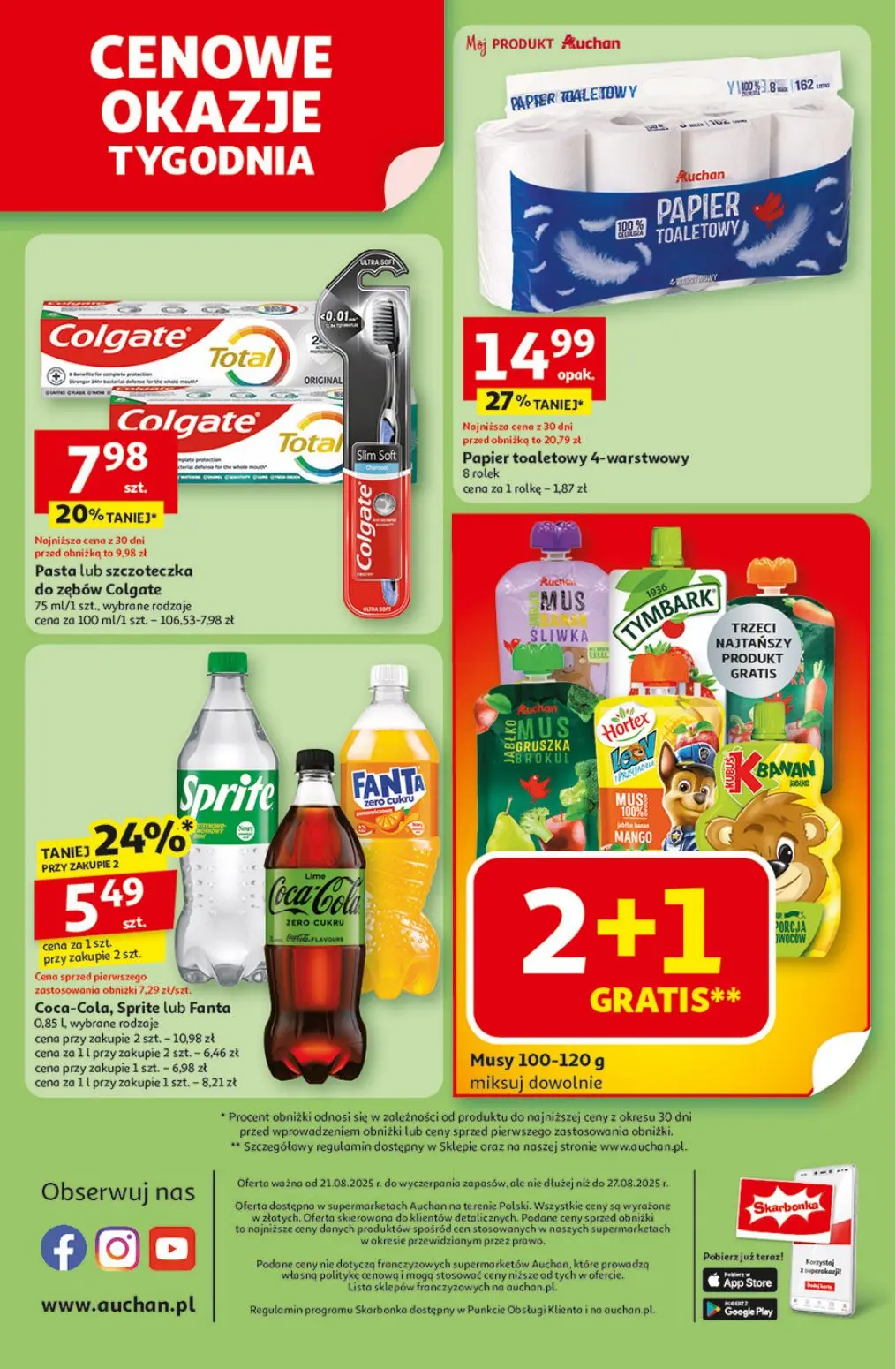 gazetka promocyjna Auchan Supermarket Odlotowe ceny - Strona 8