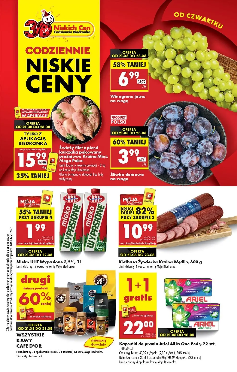 gazetka promocyjna Biedronka Od czwartku  - Strona 1