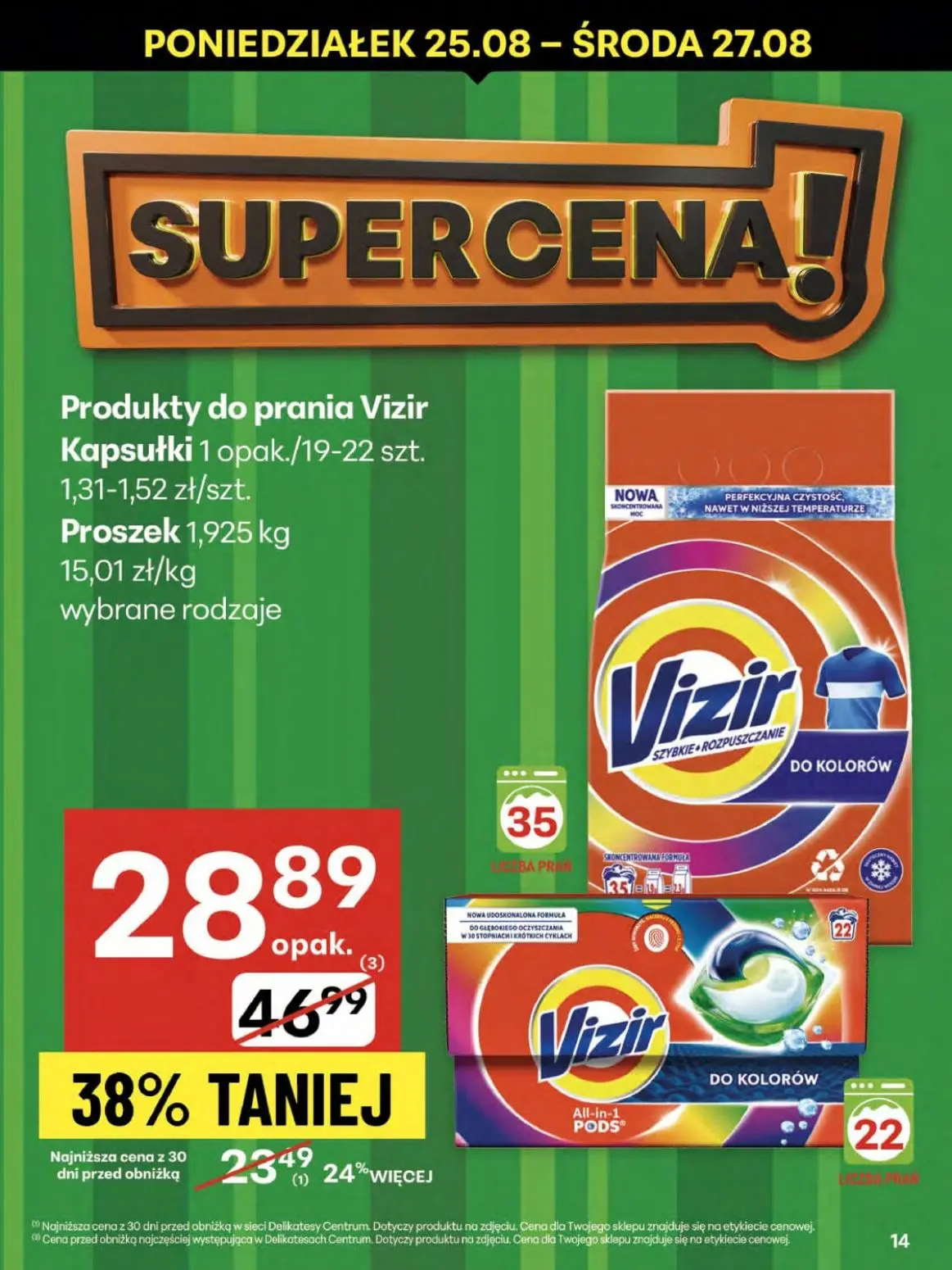gazetka promocyjna Delikatesy Centrum Od czwartku - Strona 14