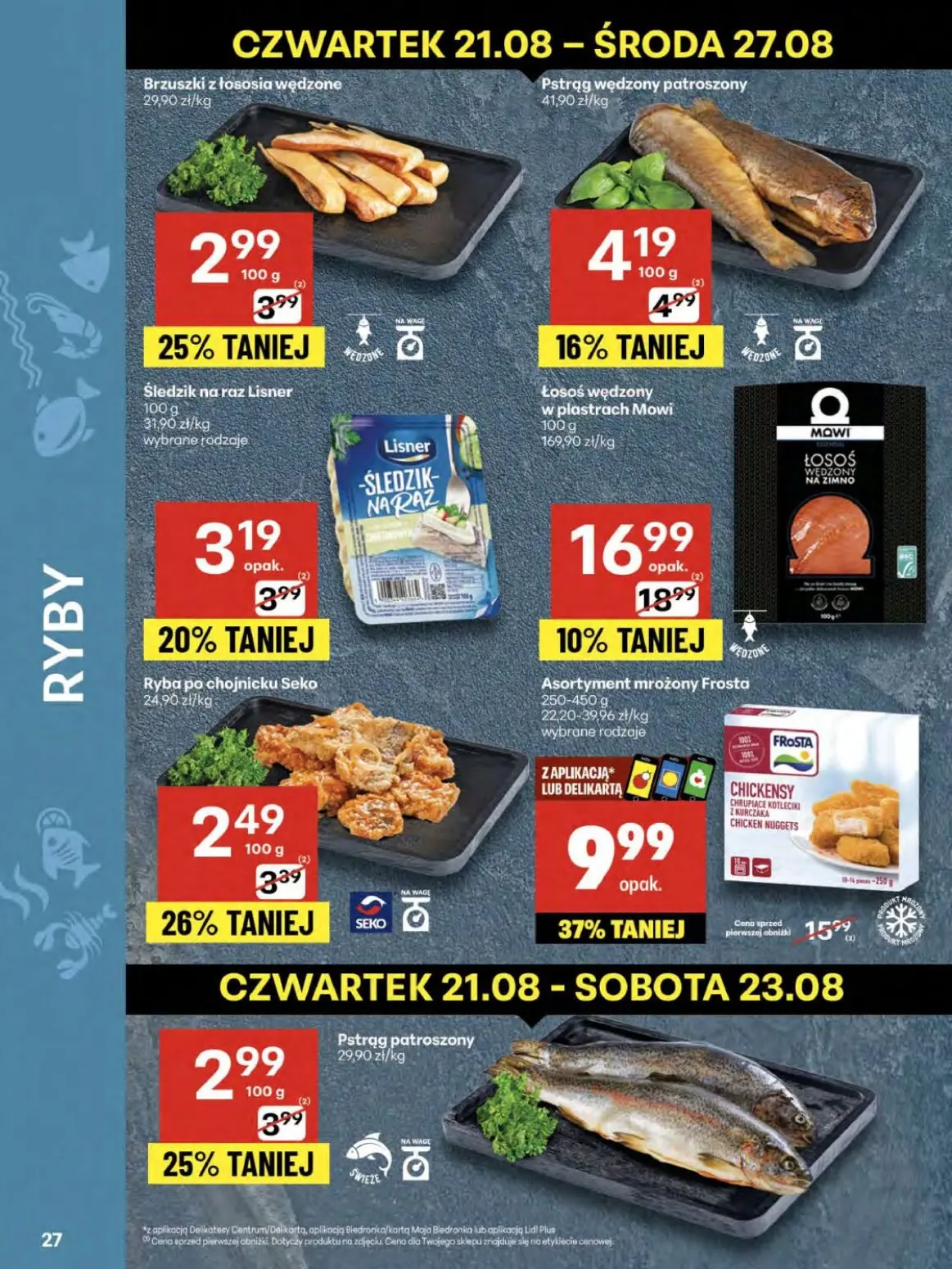 gazetka promocyjna Delikatesy Centrum Od czwartku - Strona 27