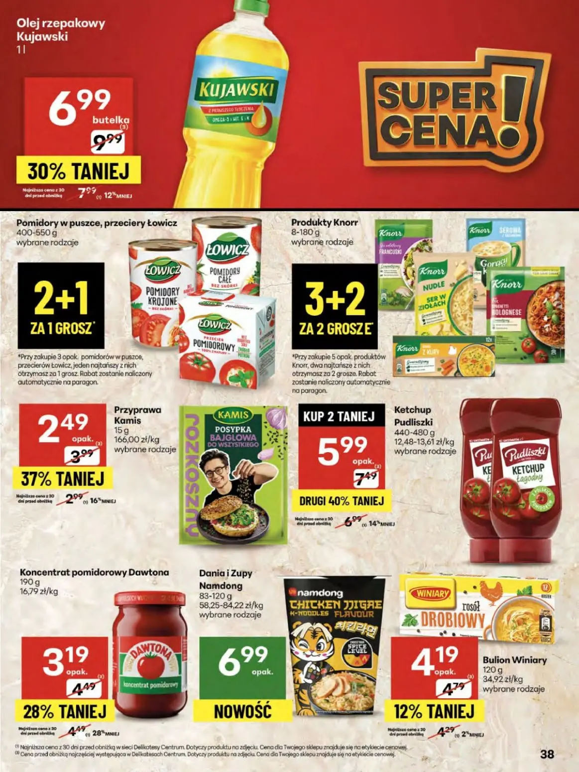 gazetka promocyjna Delikatesy Centrum Od czwartku - Strona 38