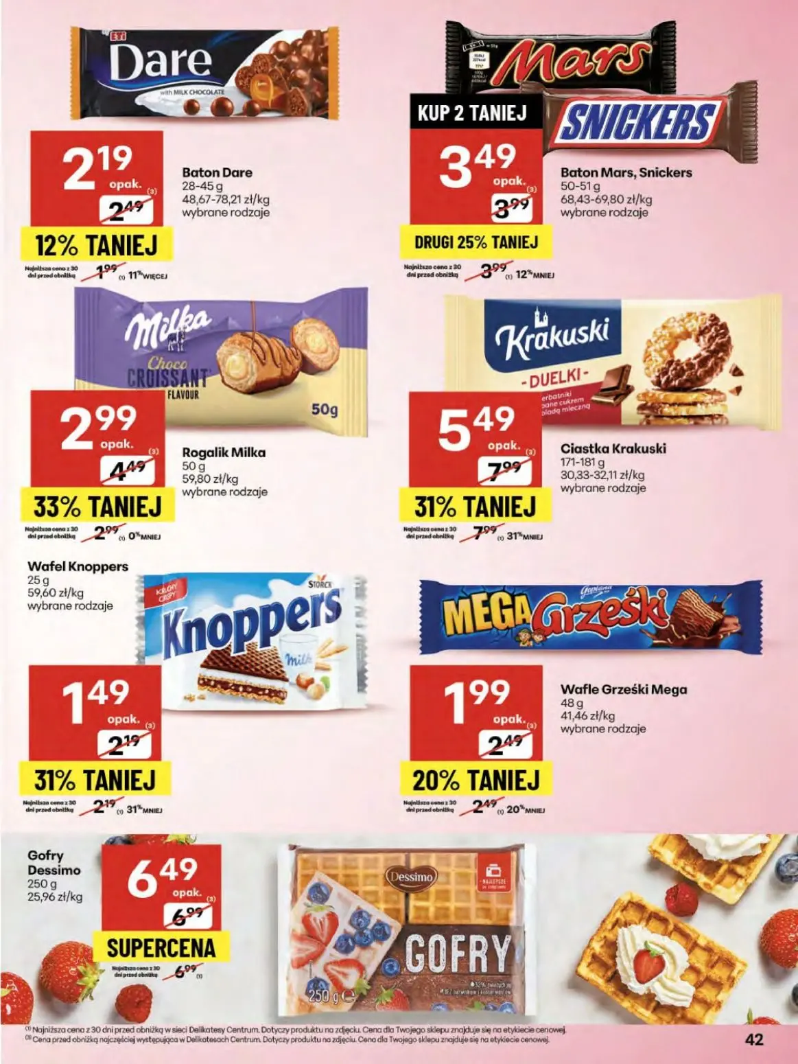 gazetka promocyjna Delikatesy Centrum Od czwartku - Strona 42