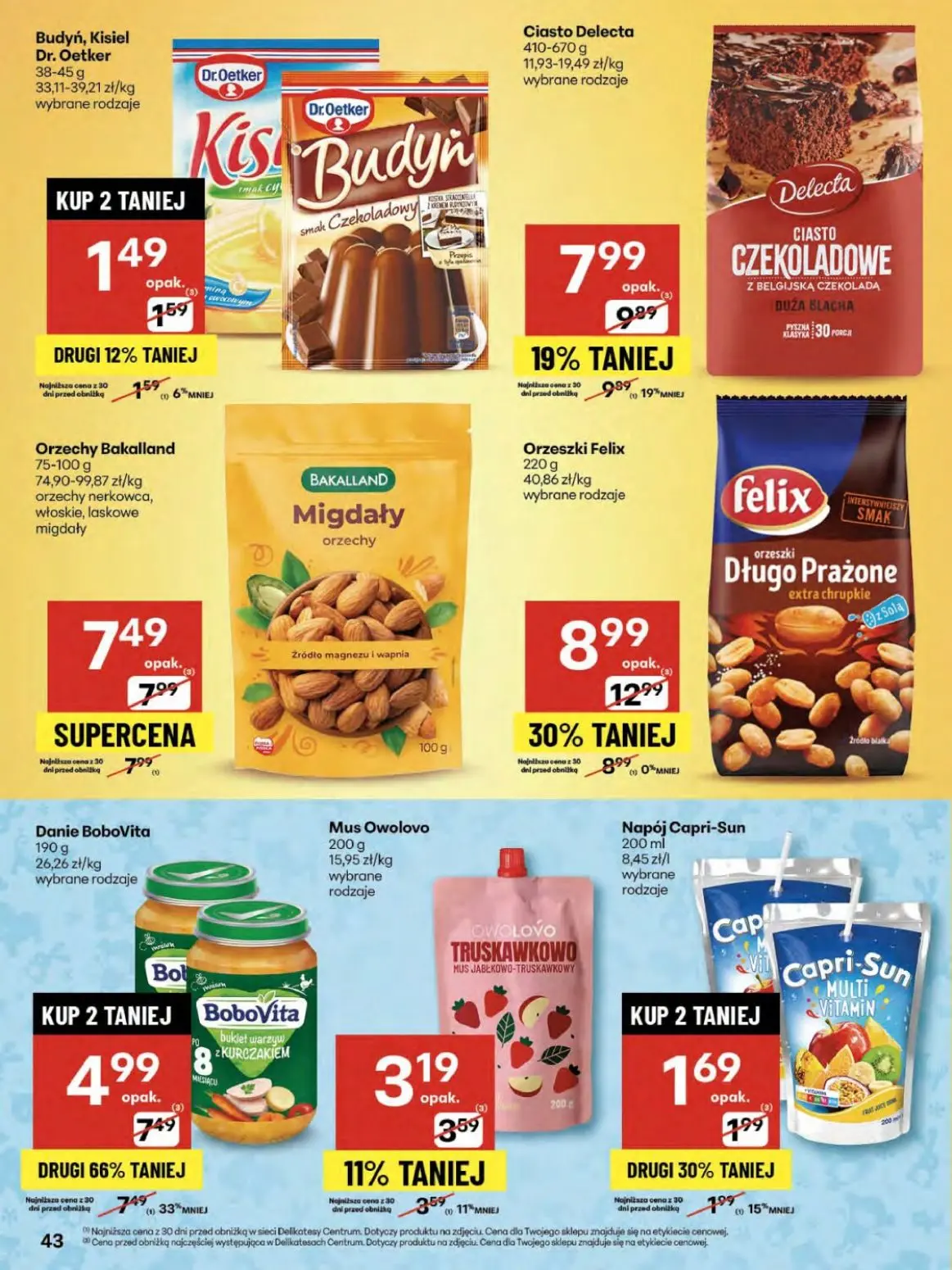 gazetka promocyjna Delikatesy Centrum Od czwartku - Strona 43
