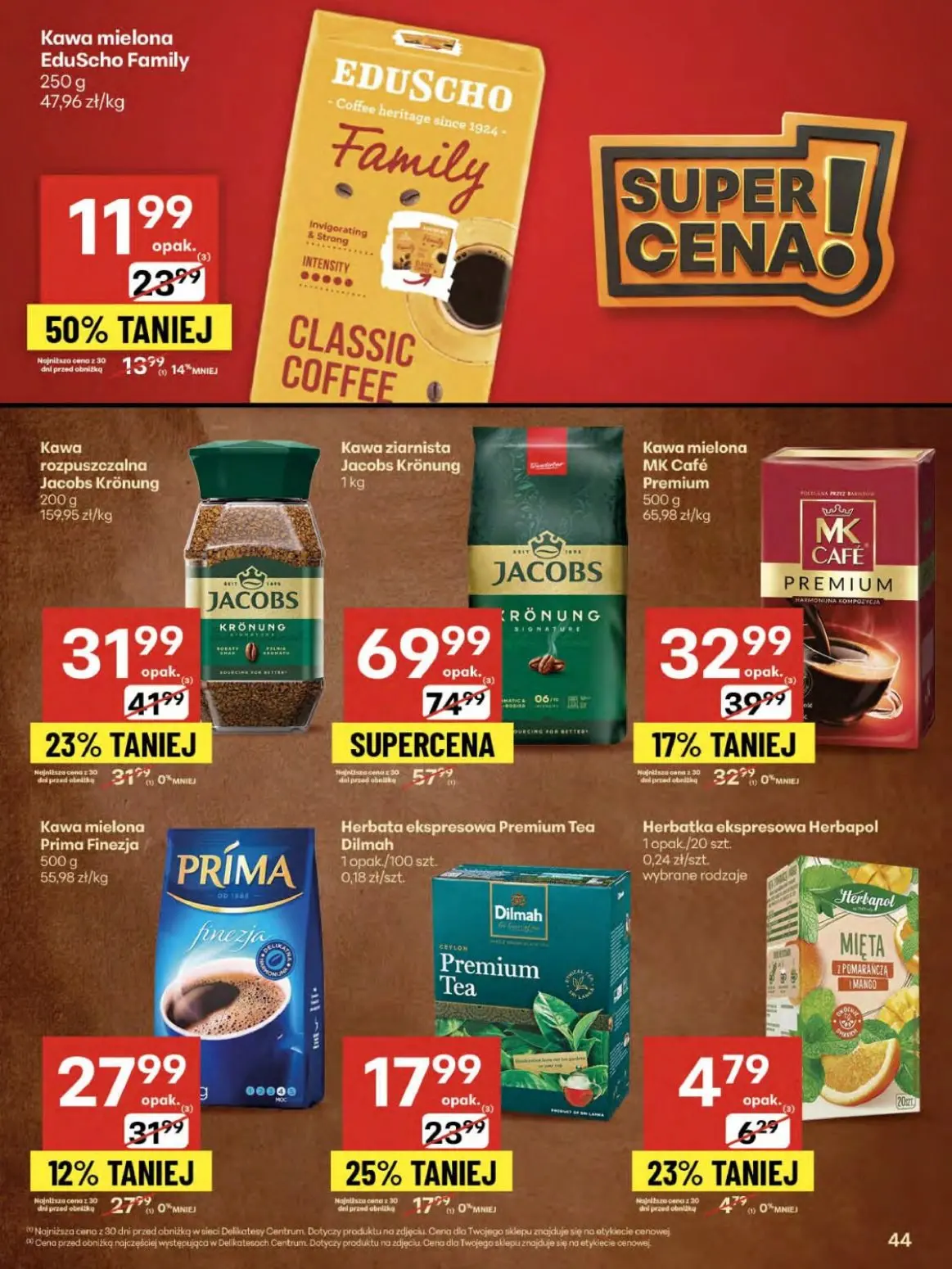 gazetka promocyjna Delikatesy Centrum Od czwartku - Strona 44