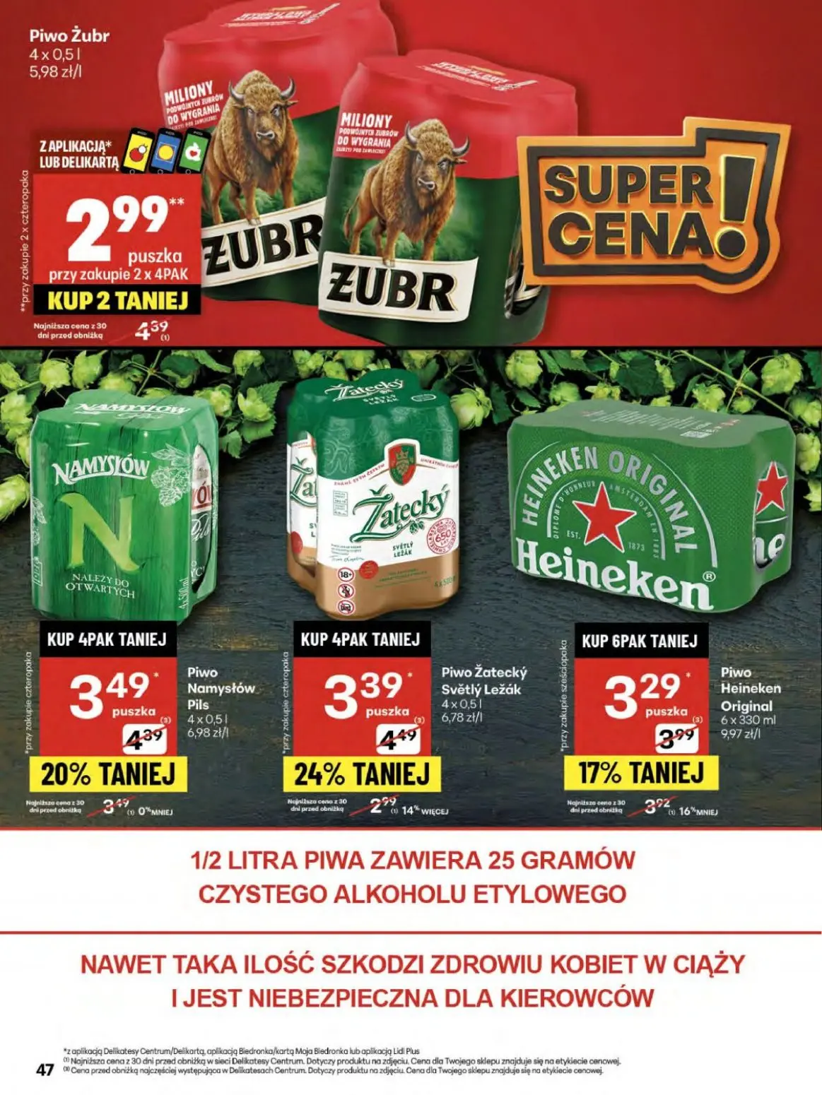 gazetka promocyjna Delikatesy Centrum Od czwartku - Strona 47