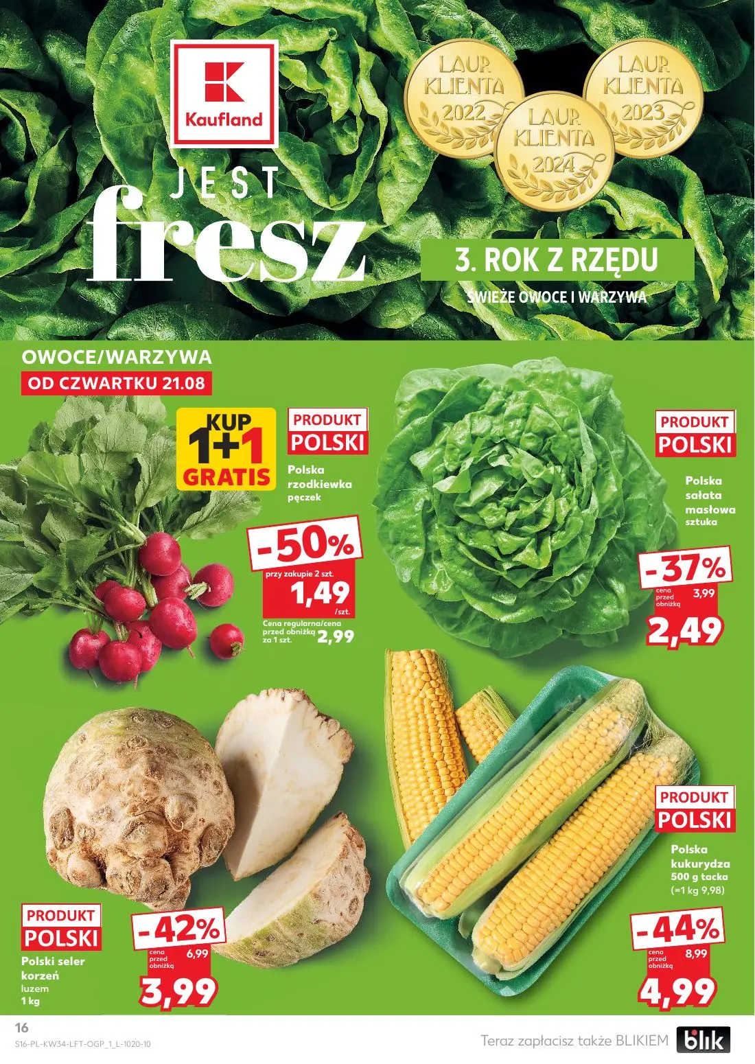 gazetka promocyjna Kaufland Jest fresz - Strona 16