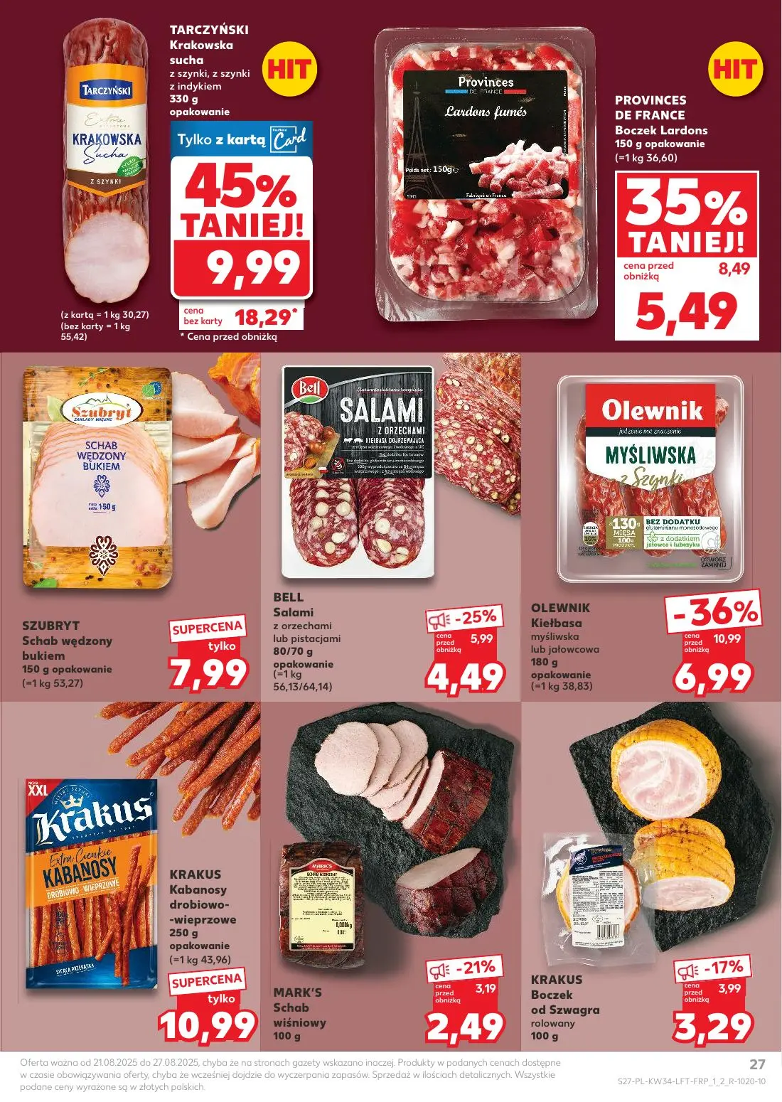 gazetka promocyjna Kaufland Jest fresz - Strona 27