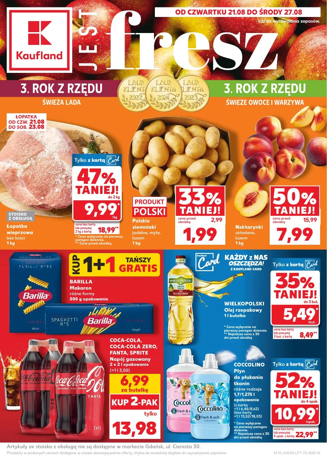 gazetka promocyjna Kaufland Jest fresz - Strona 1