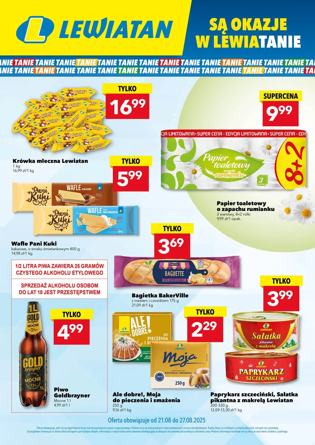 gazetka promocyjna LEWIATAN Są okazje w Lewiatanie - Strona 1