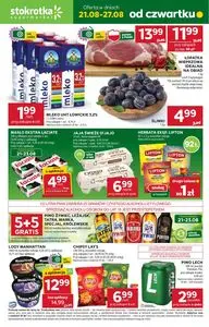 Gazetka promocyjna Stokrotka Supermarket, ważna od 2025-08-21 do 2025-08-27.