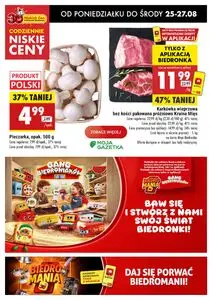 Gazetka promocyjna Biedronka, ważna od 2025-08-25 do 2025-08-27.