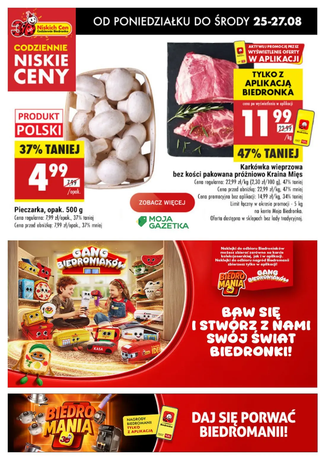 gazetka promocyjna Biedronka Biedronkowe oszczędności - Strona 1