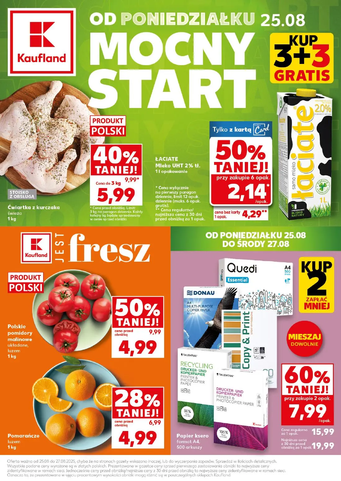 gazetka promocyjna Kaufland Mocny Start - Strona 1