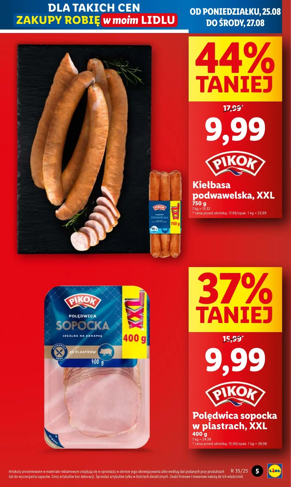 gazetka promocyjna LIDL Od poniedziałku - Strona 5