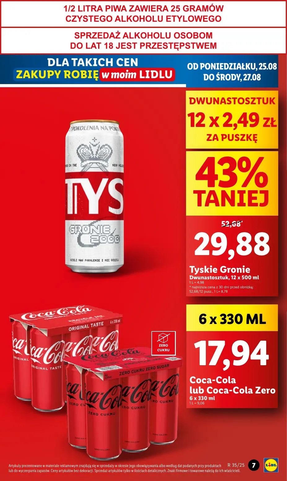 gazetka promocyjna LIDL Od poniedziałku - Strona 7