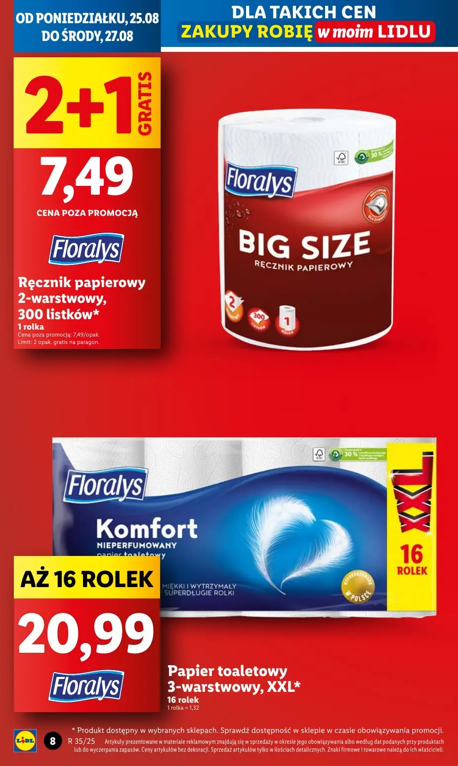 gazetka promocyjna LIDL Od poniedziałku - Strona 8