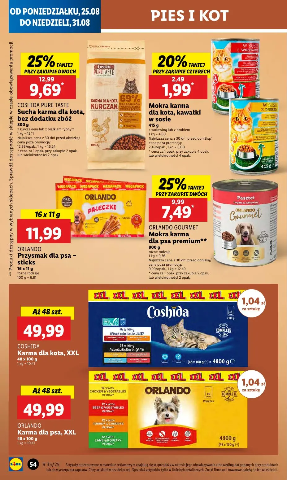 gazetka promocyjna LIDL Od poniedziałku - Strona 62