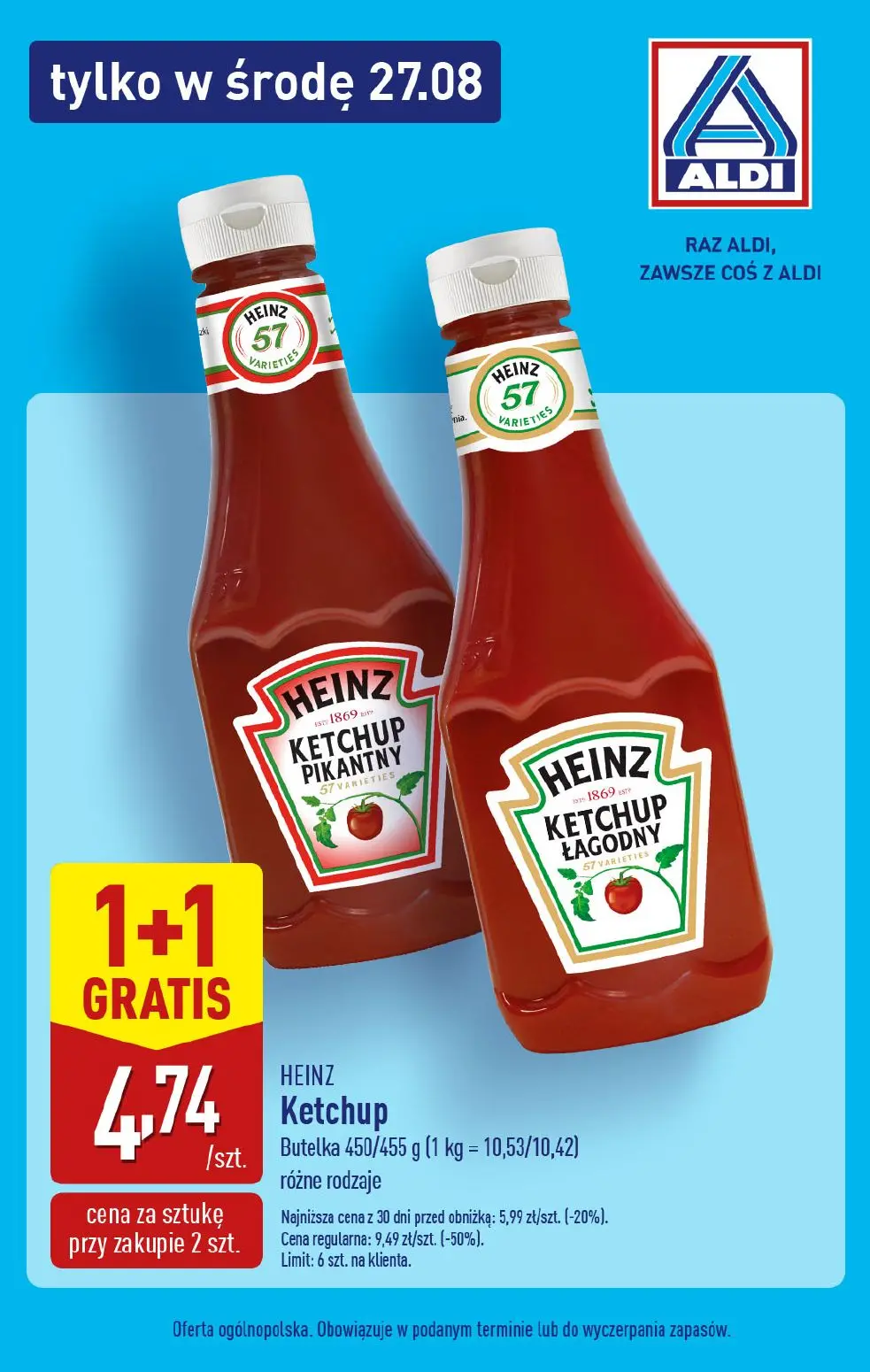 gazetka promocyjna ALDI Tylko w ŚRODĘ - Strona 3