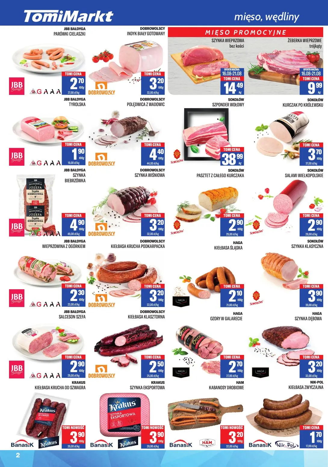 gazetka promocyjna Tomi Markt Twój sklep na co dzień - Strona 2