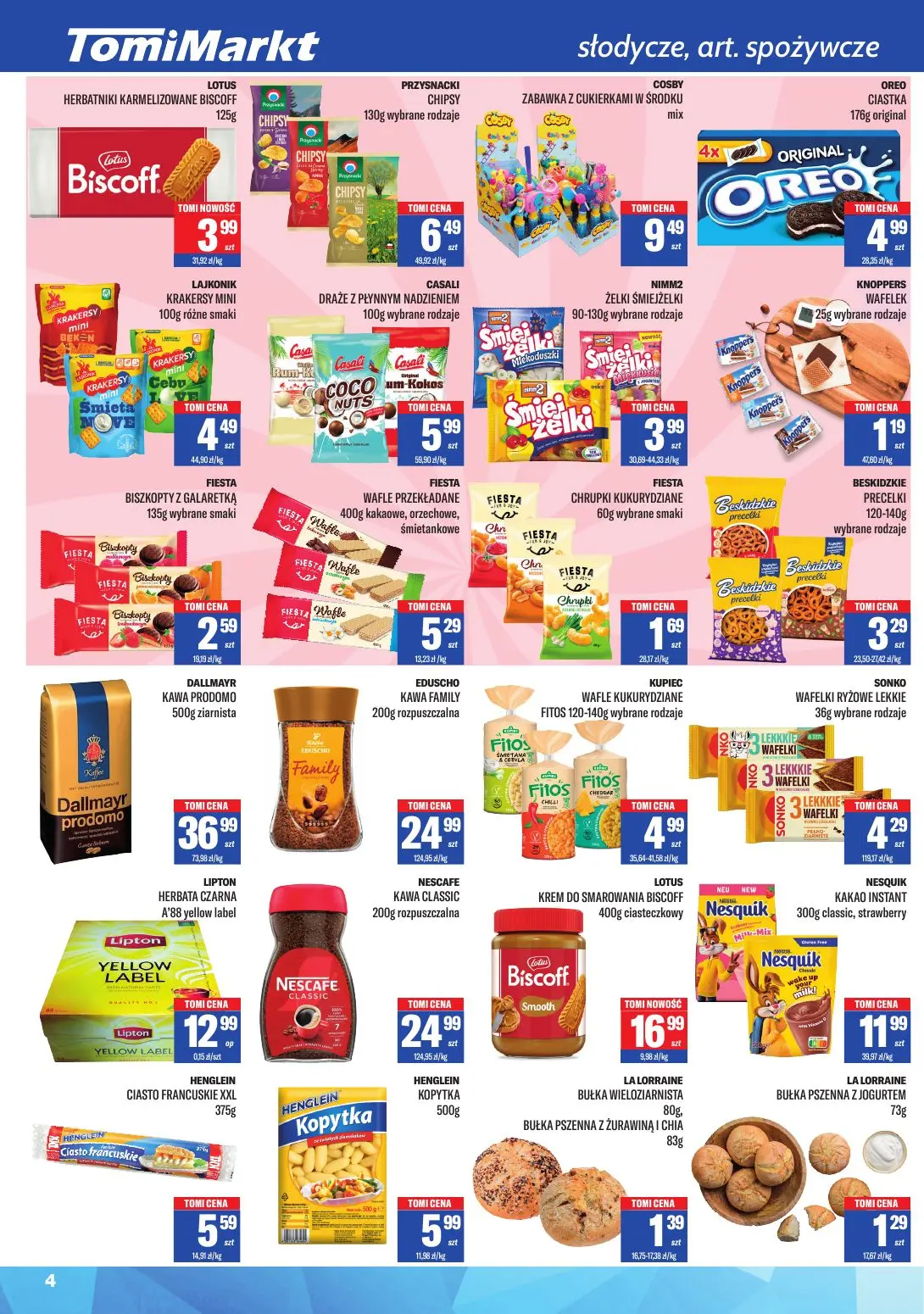 gazetka promocyjna Tomi Markt Twój sklep na co dzień - Strona 4