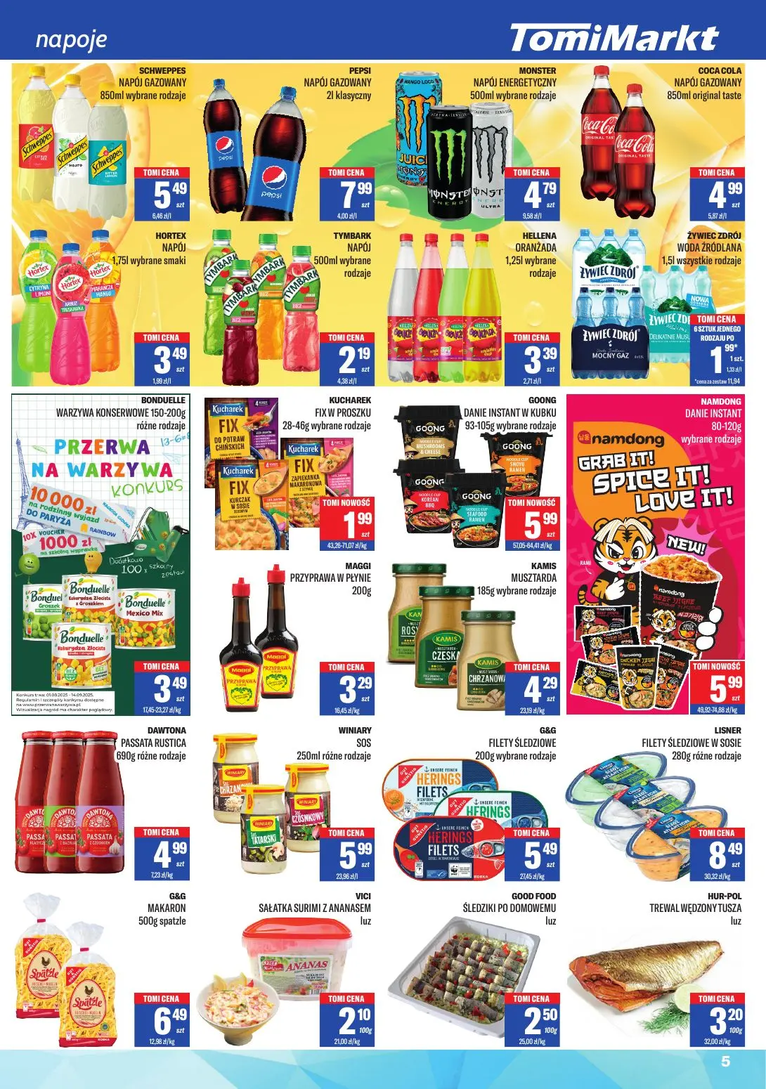 gazetka promocyjna Tomi Markt Twój sklep na co dzień - Strona 5