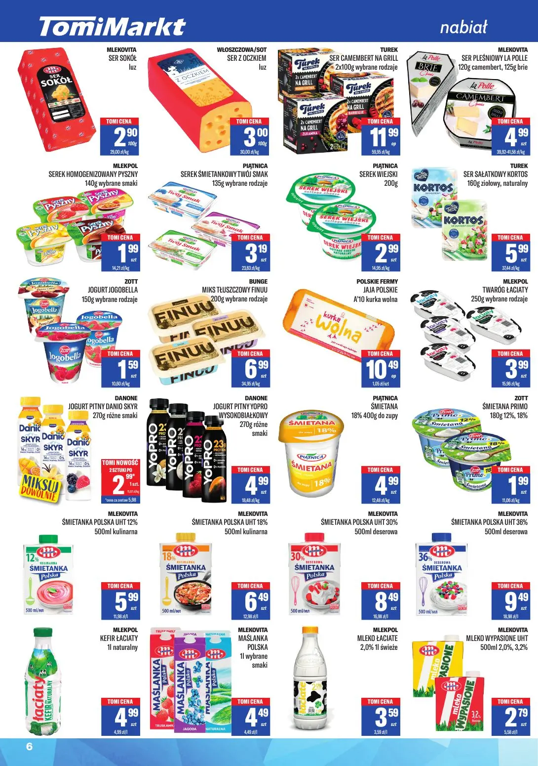 gazetka promocyjna Tomi Markt Twój sklep na co dzień - Strona 6