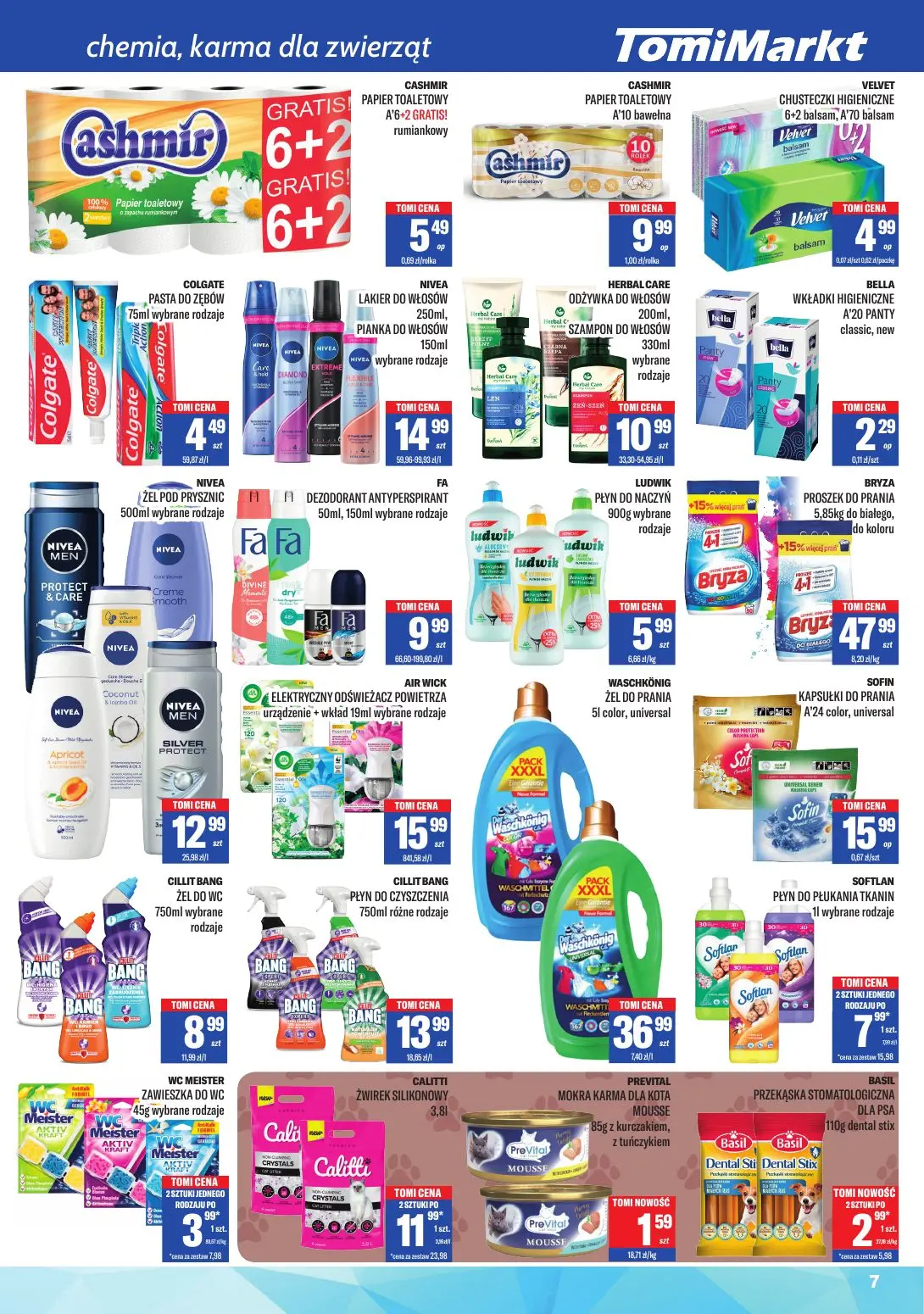 gazetka promocyjna Tomi Markt Twój sklep na co dzień - Strona 7