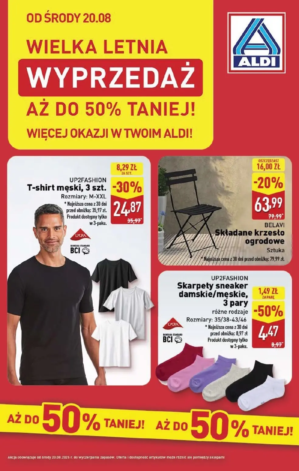 gazetka promocyjna ALDI Wielka letnia wyprzedaż - Strona 1
