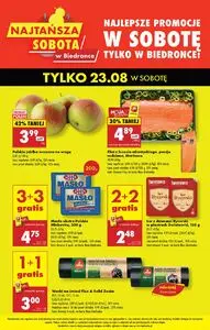 Gazetka promocyjna Biedronka, ważna od 2025-08-23 do 2025-08-23.