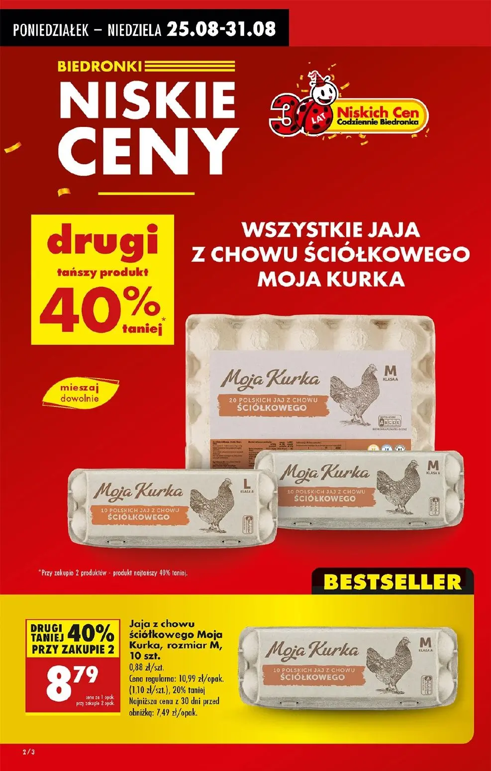gazetka promocyjna Biedronka Od poniedziałku - Strona 2