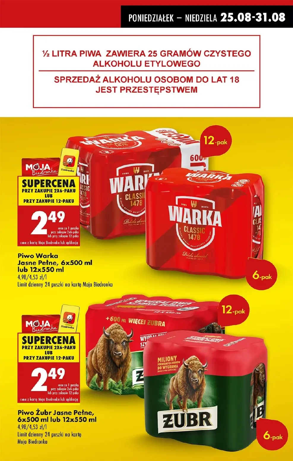 gazetka promocyjna Biedronka Od poniedziałku - Strona 15