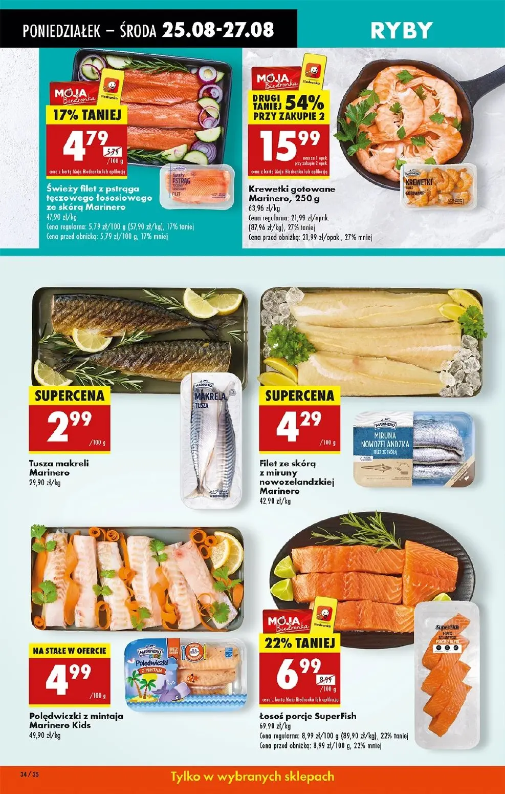 gazetka promocyjna Biedronka Od poniedziałku - Strona 44