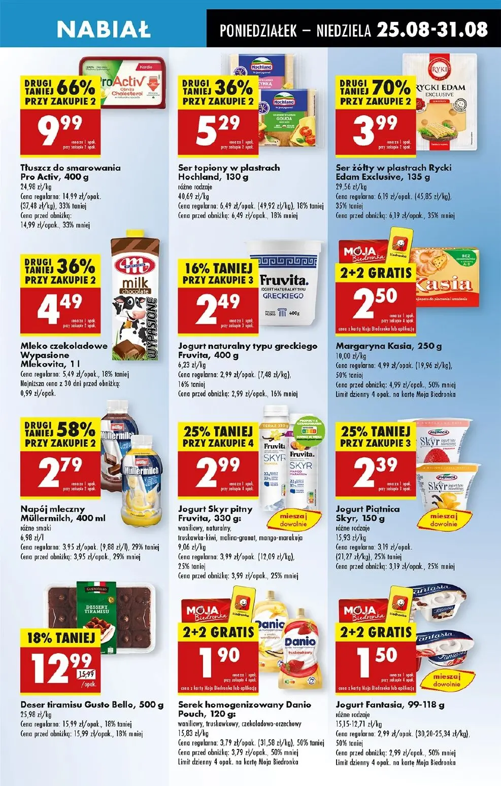 gazetka promocyjna Biedronka Od poniedziałku - Strona 51