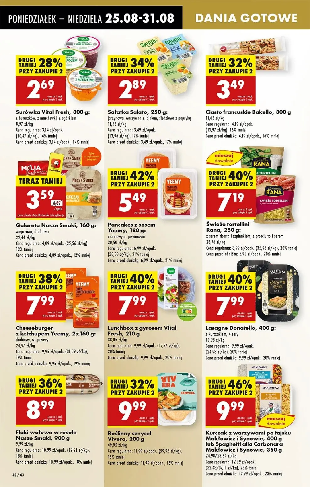 gazetka promocyjna Biedronka Od poniedziałku - Strona 54