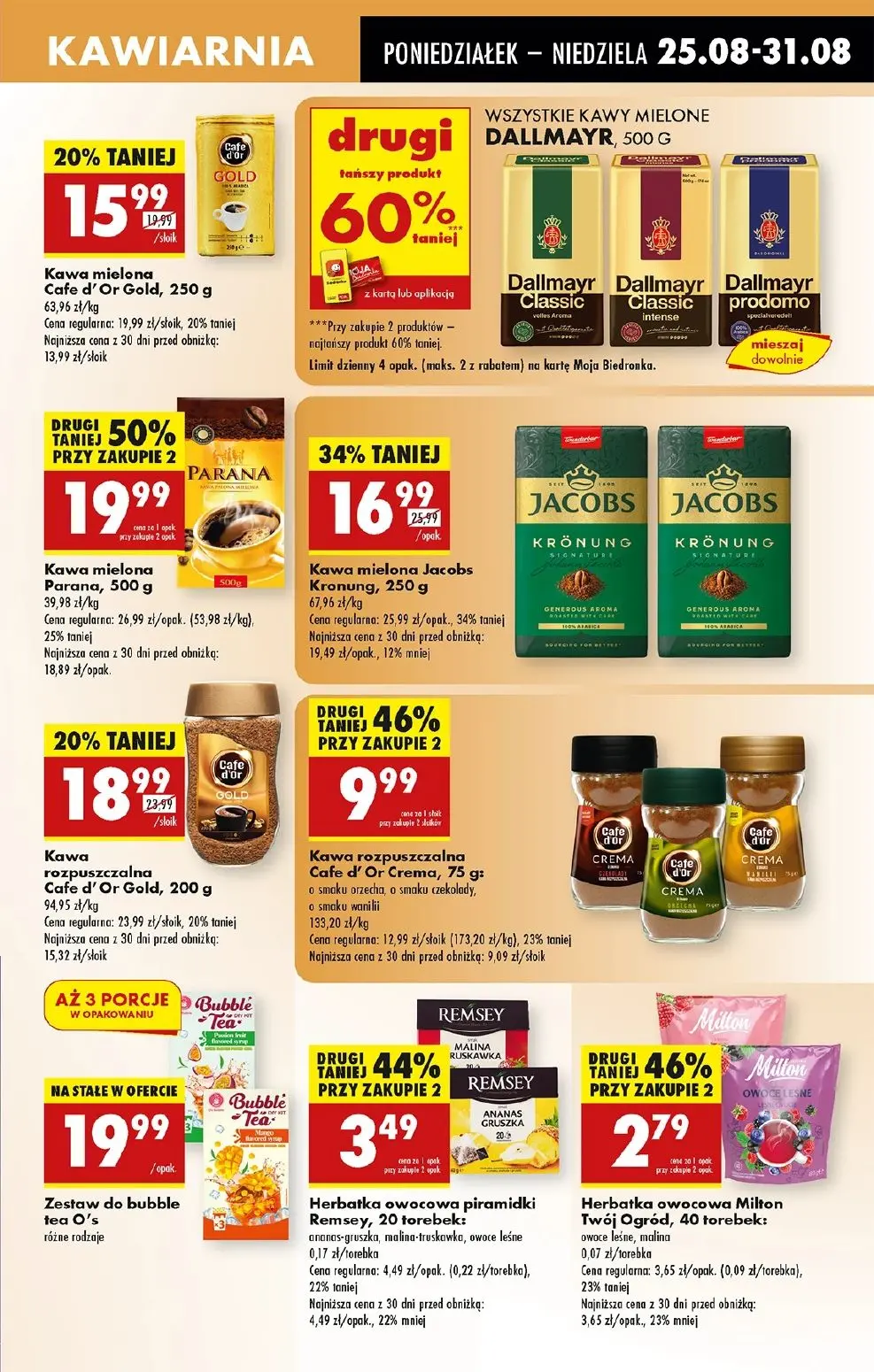 gazetka promocyjna Biedronka Od poniedziałku - Strona 63