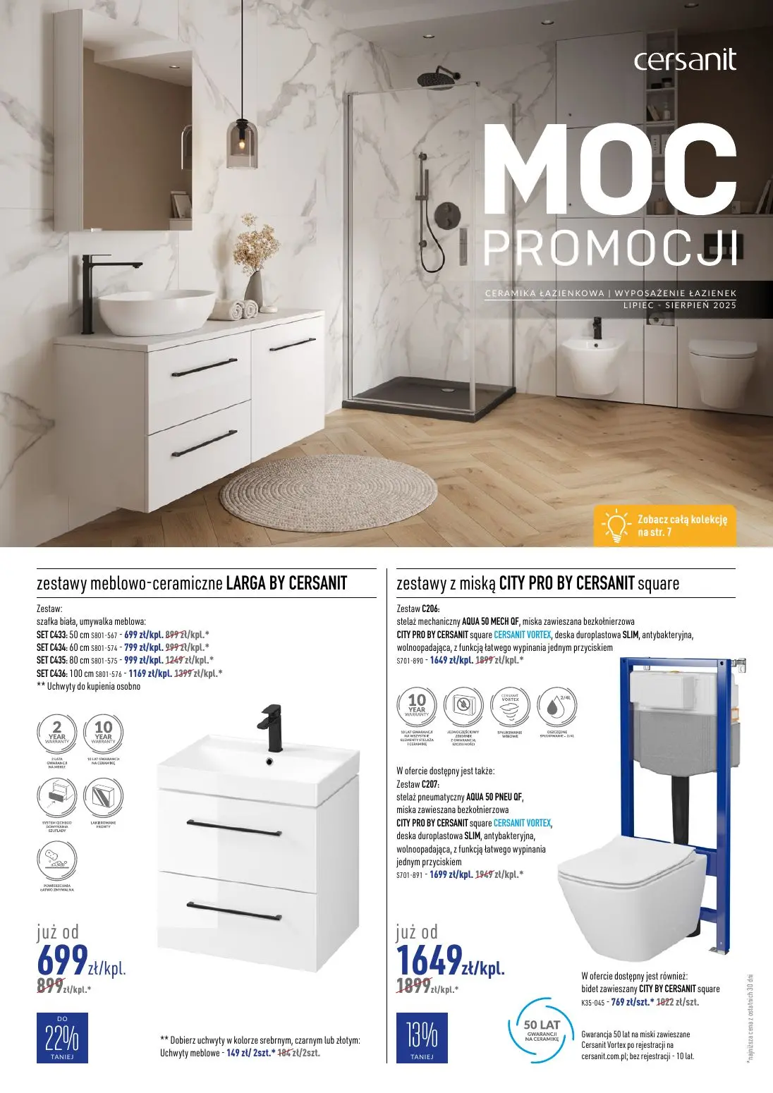 gazetka promocyjna Cersanit Moc promocji - Strona 1