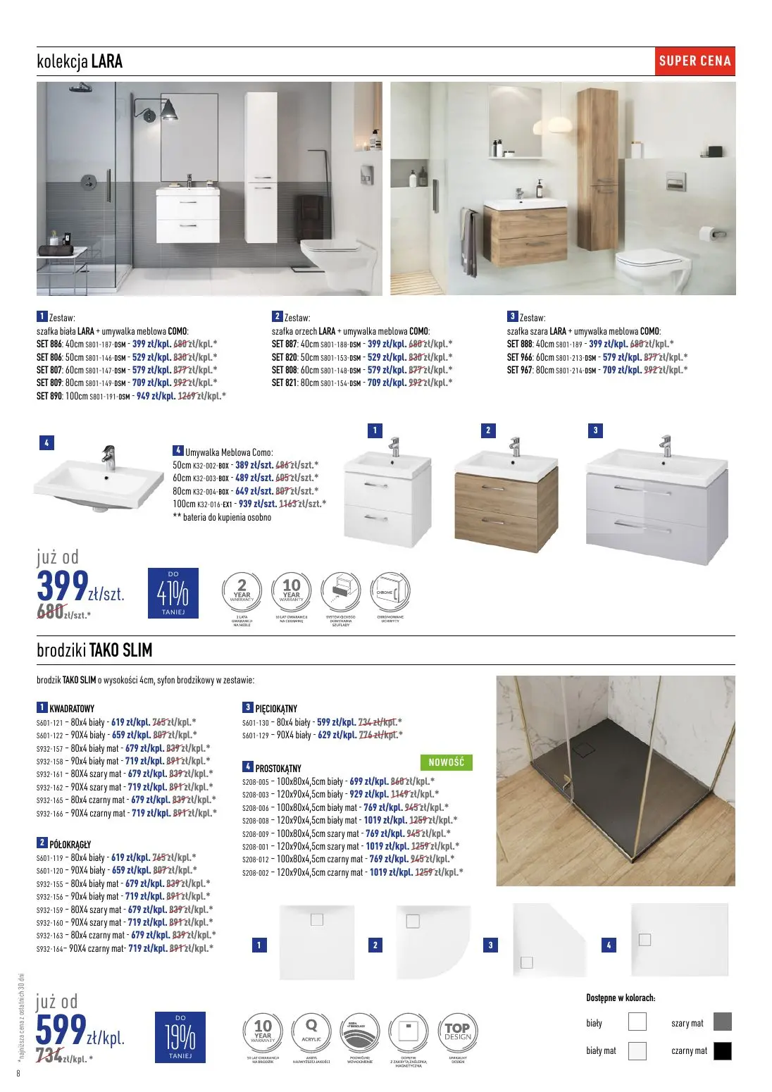 gazetka promocyjna Cersanit Moc promocji - Strona 8