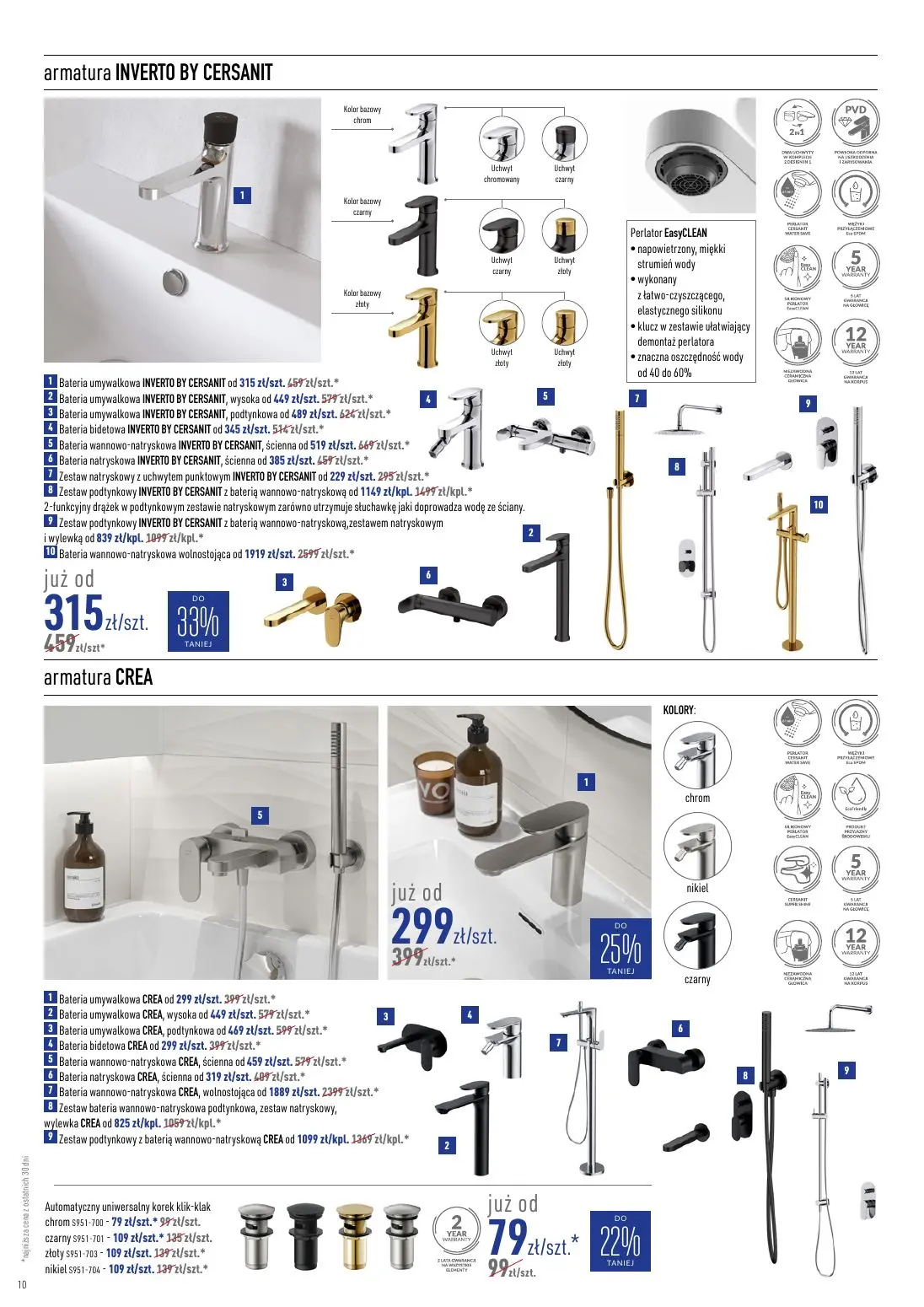 gazetka promocyjna Cersanit Moc promocji - Strona 10