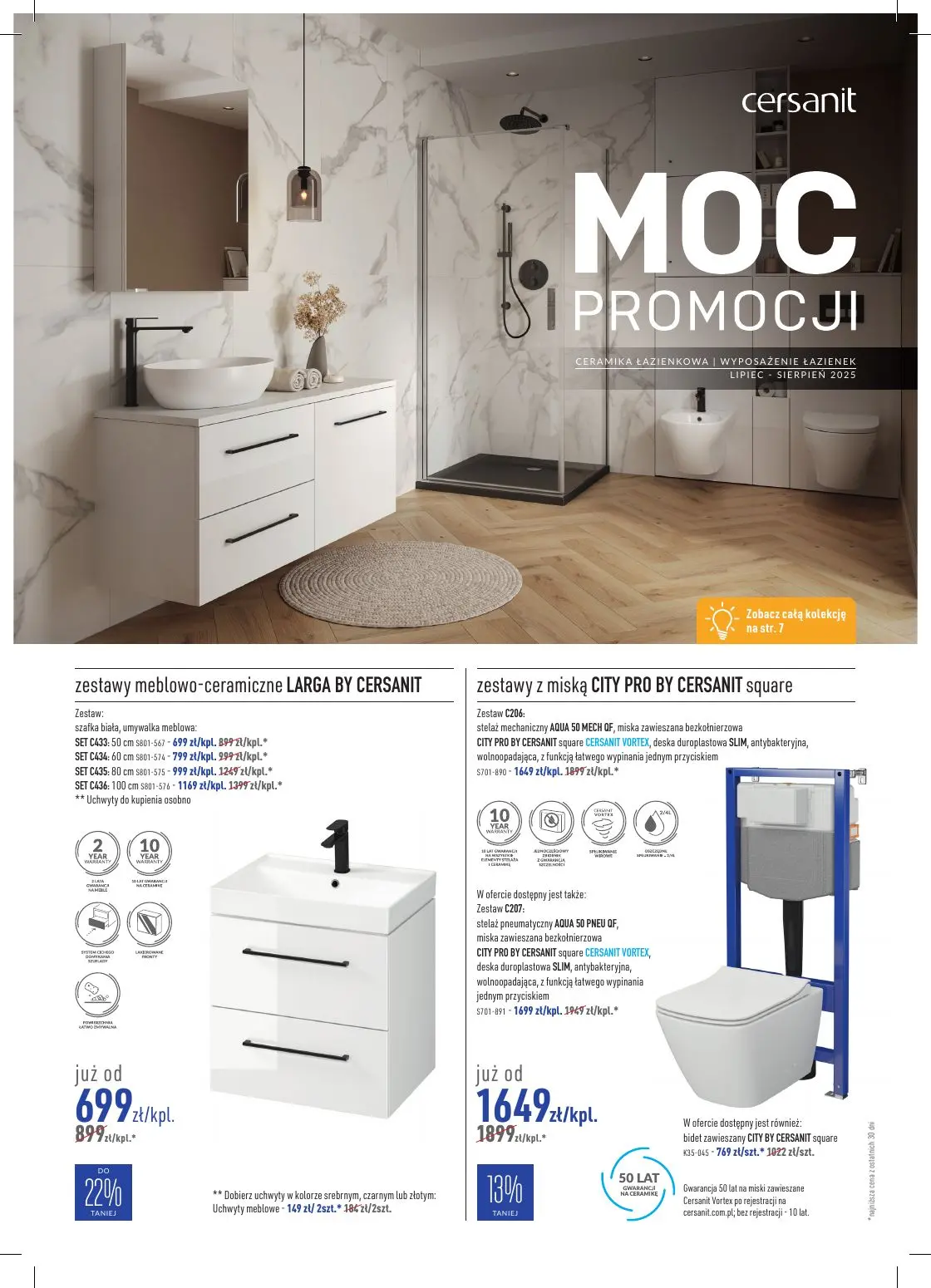gazetka promocyjna Cersanit Moc promocji - Strona 1