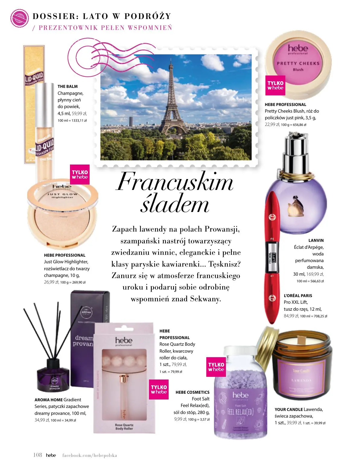 gazetka promocyjna hebe Moje piękne letnie wakacje - Strona 108