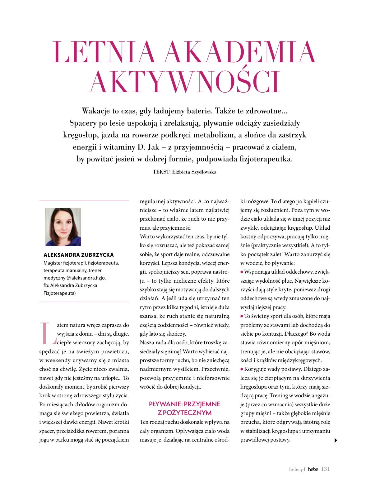 gazetka promocyjna hebe Moje piękne letnie wakacje - Strona 131