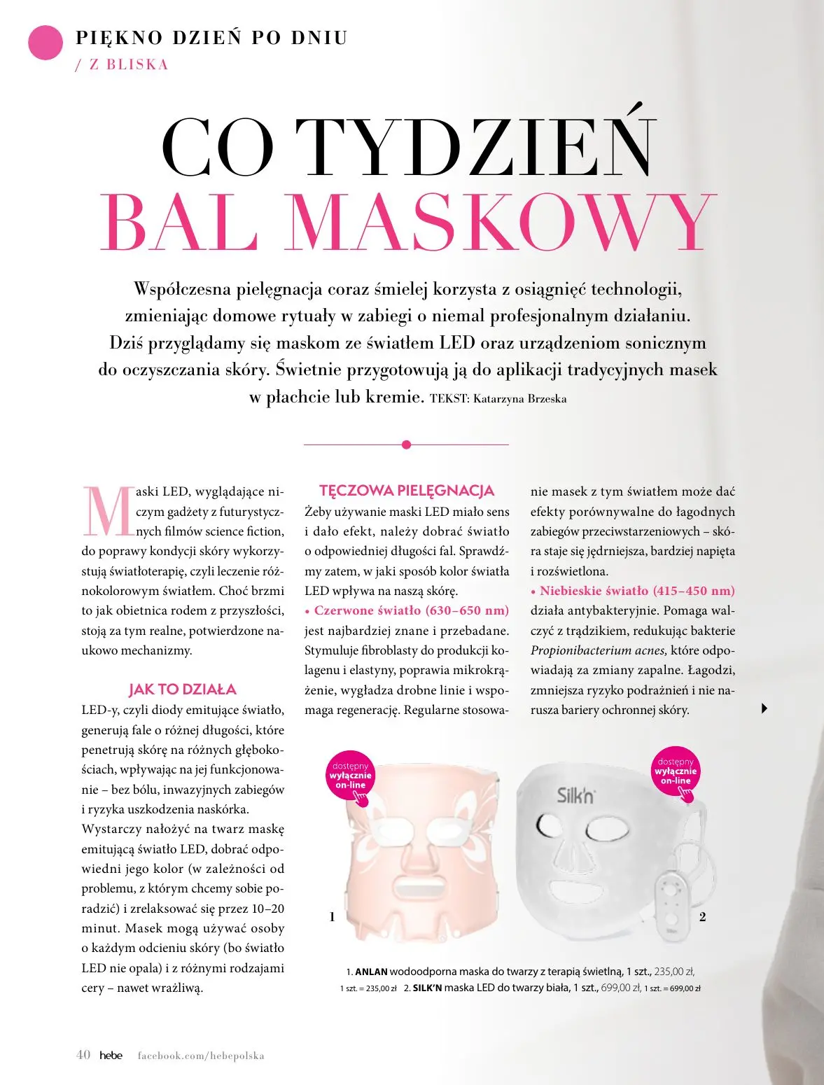 gazetka promocyjna hebe Moje piękne letnie wakacje - Strona 40