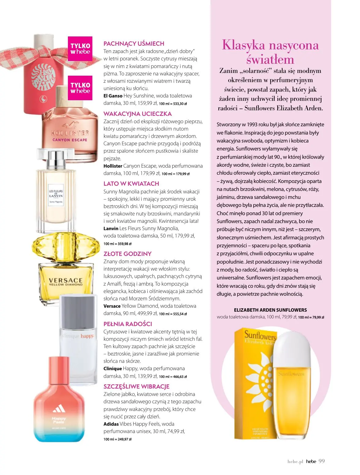 gazetka promocyjna hebe Moje piękne letnie wakacje - Strona 99
