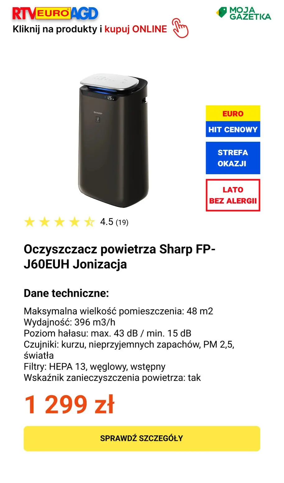 gazetka promocyjna RTV EURO AGD Lato bez alergii - Strona 5