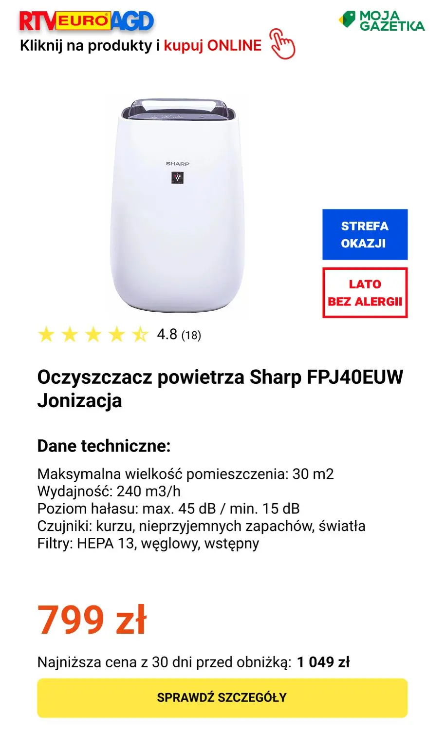 gazetka promocyjna RTV EURO AGD Lato bez alergii - Strona 6