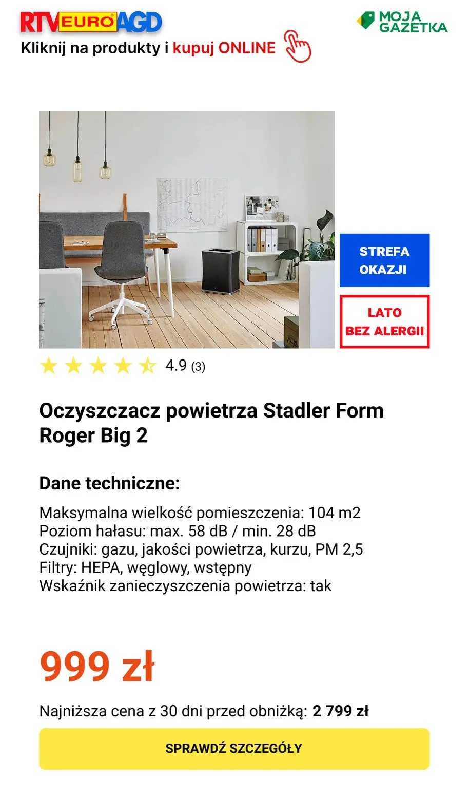 gazetka promocyjna RTV EURO AGD Lato bez alergii - Strona 7