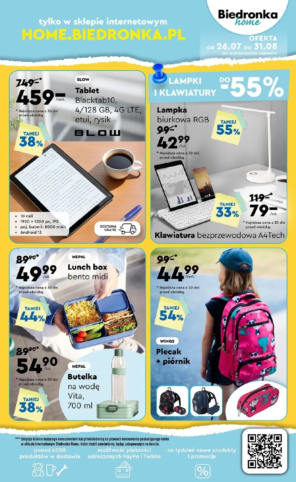 gazetka promocyjna Biedronka Hot! offer - Home - Strona 3