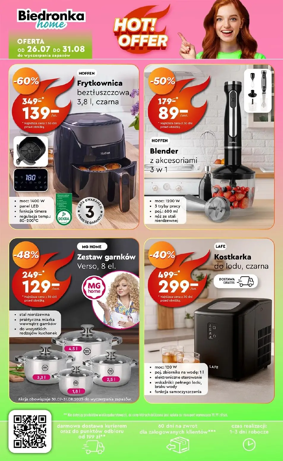 gazetka promocyjna Biedronka Hot! offer - Home - Strona 4